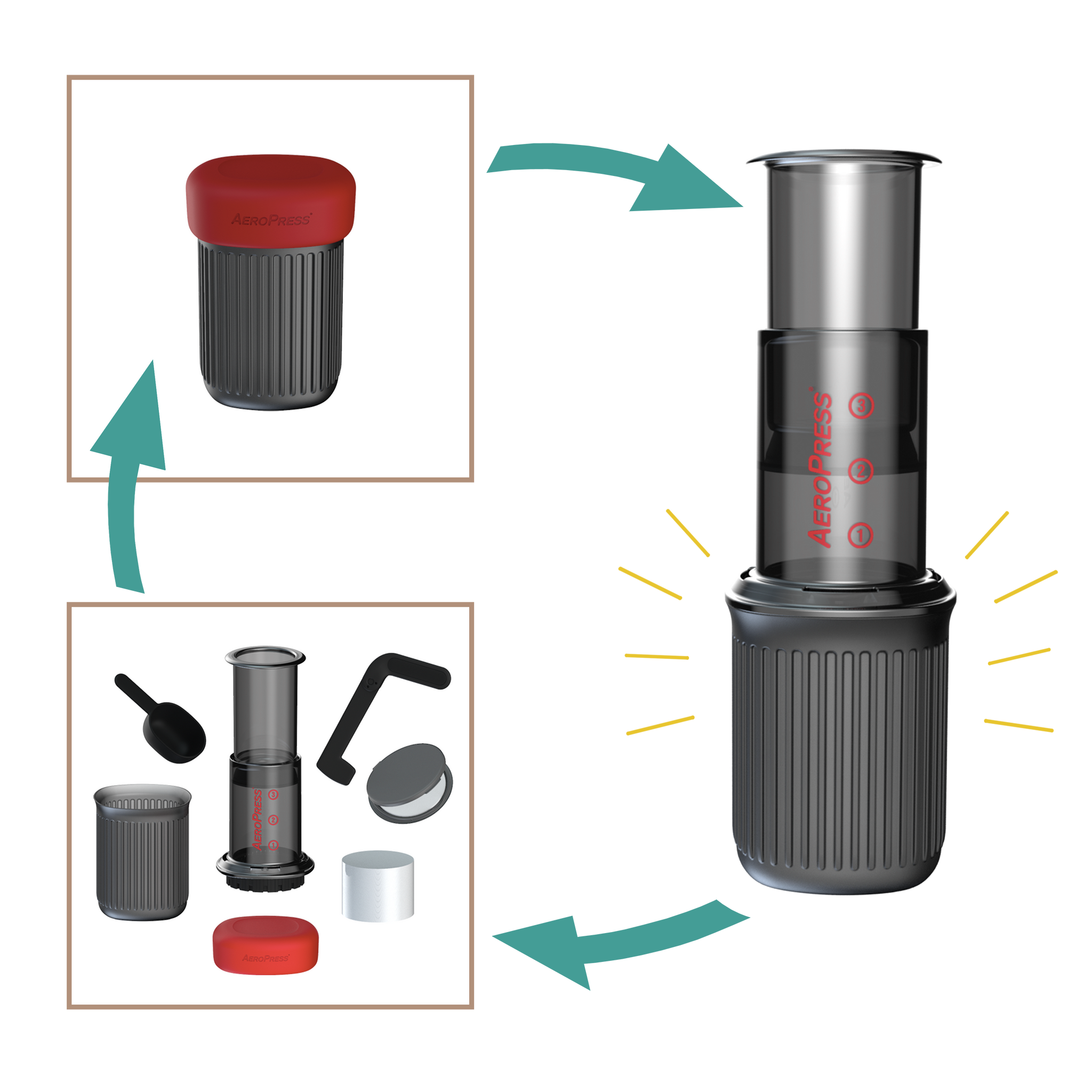 AeroPress Go Calioh Coffee